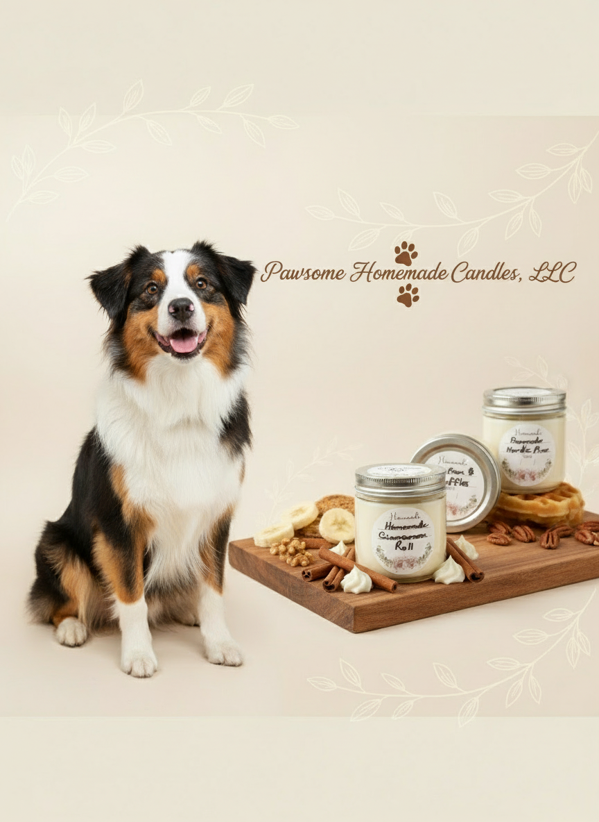 Pawsome Homemade Candles LLC Facebook Banner