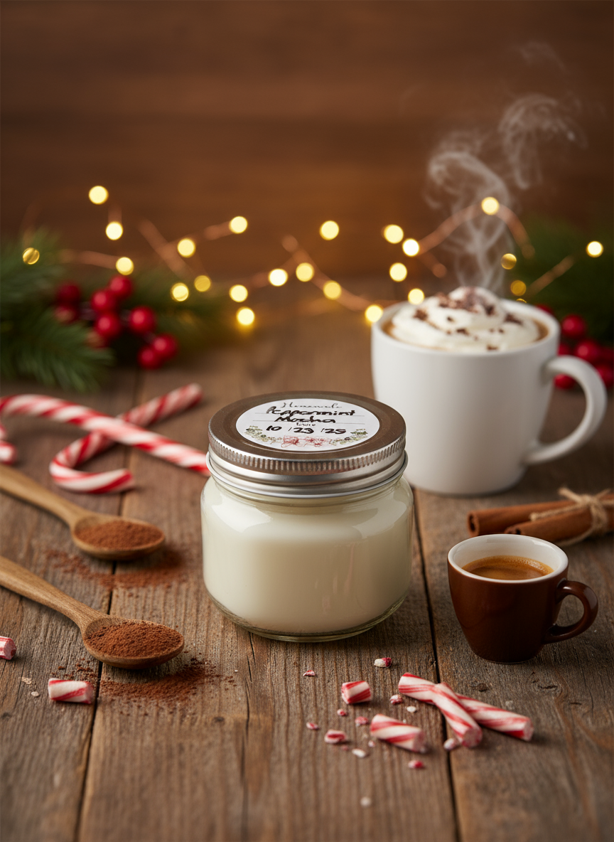 Peppermint Mocha Background