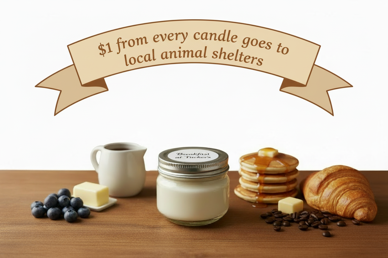 Breakfast at Tucker's 8oz candle