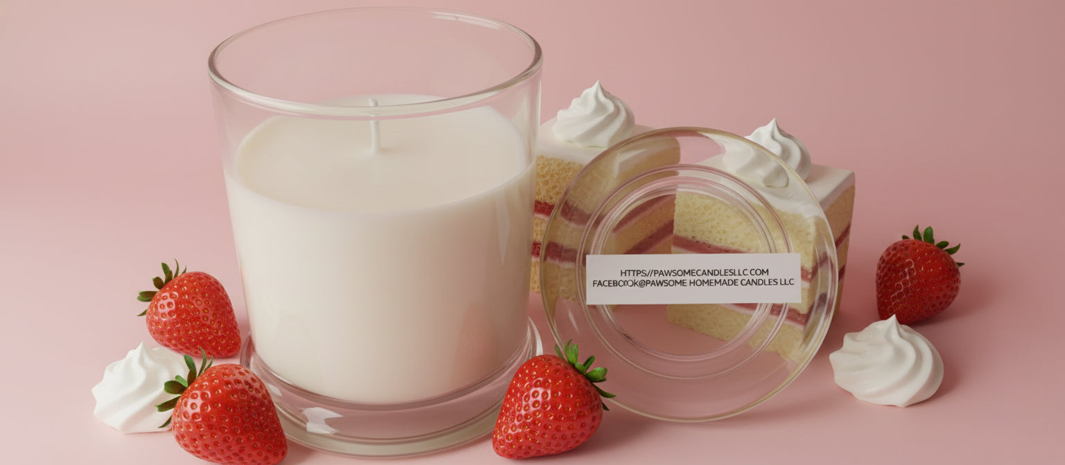 Strawberry Pound Cake 12 oz Candle